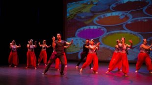 The Canberra School of Bollywood Dancing 2014 concert.