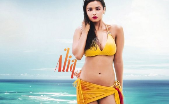 Of Alia Bhatt in Bikini