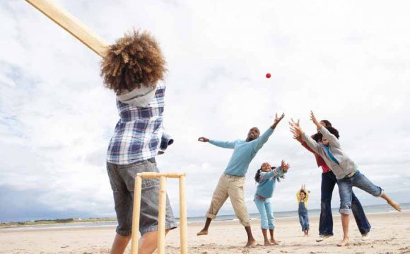 Play Cricket with kids