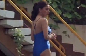 Bollywood actresses in swimming costumes