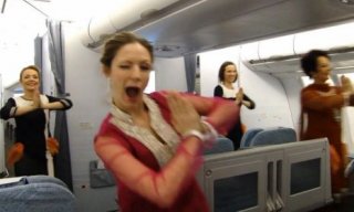 Cabin crew’s Bollywood dance routine becomes YouTube sensation
